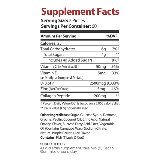 Lumen Naturals Collagen Gummies for Women – Collagen Peptides with Vitamin C, E, Biotin, and Zinc – 120 Gummies – 60 Servings – Supports Beauty and Skin Health
