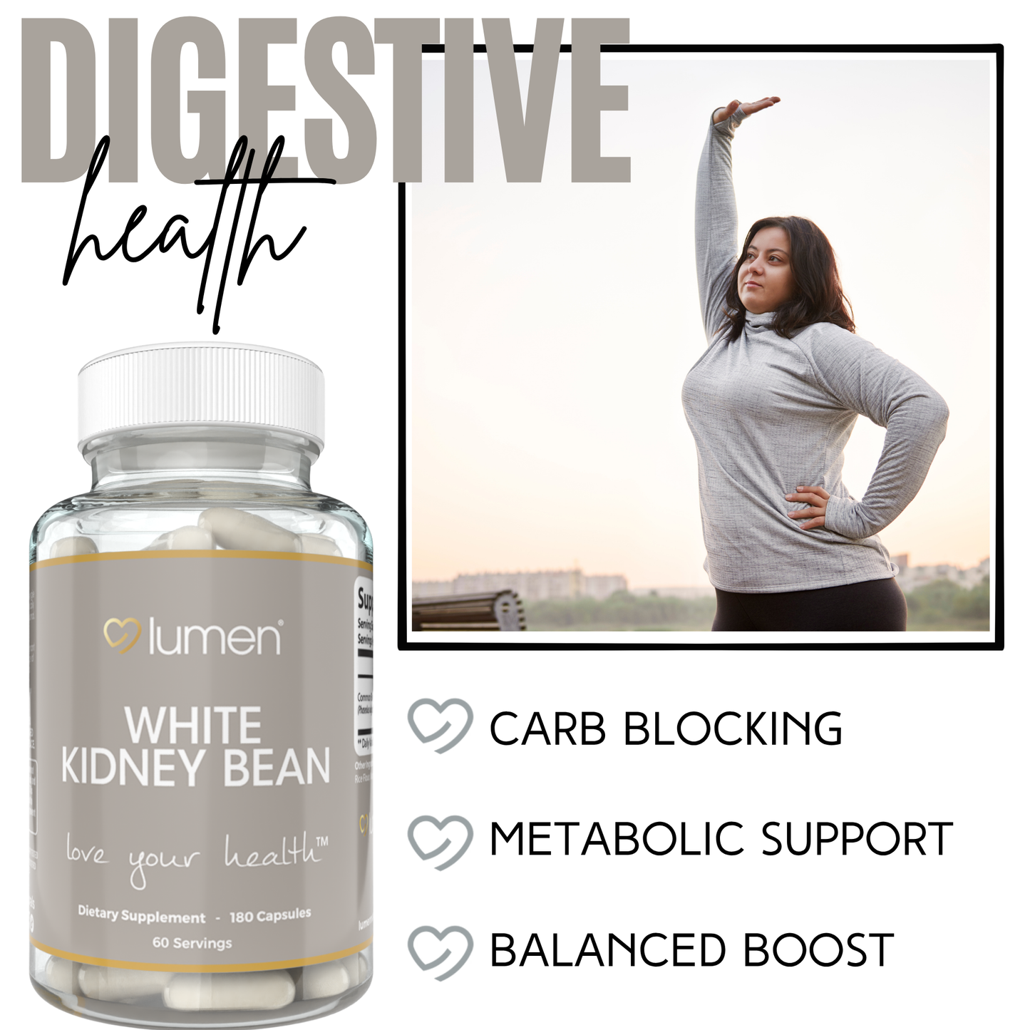 White Kidney Bean 180ct