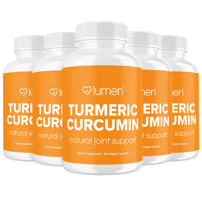 Turmeric Curcumin with BioPerine® 60ct (6-pack) - 35% Off + FREE Shipping