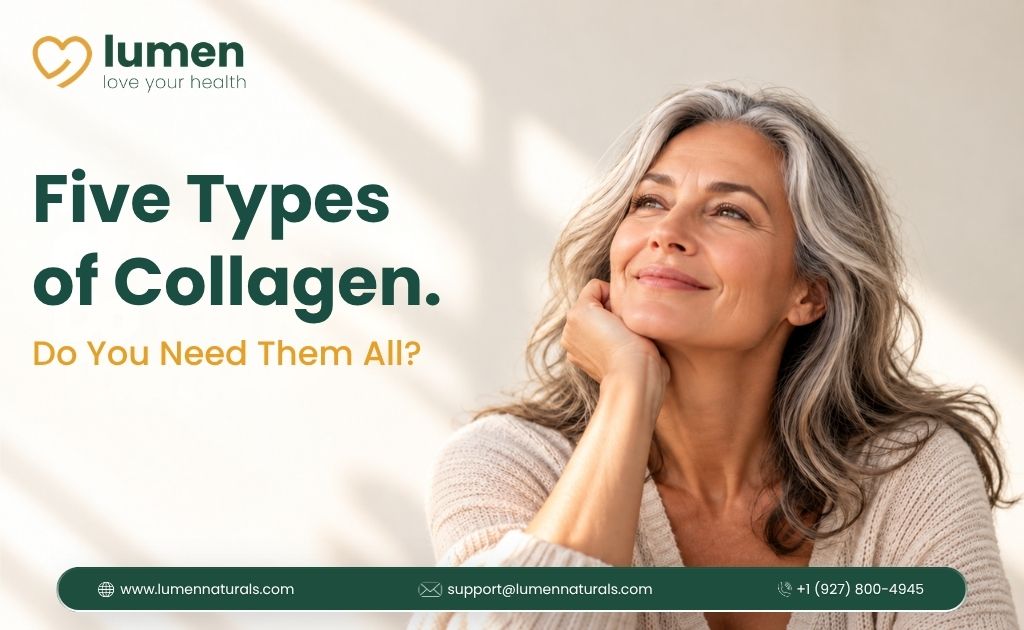 Multi collagen supplement for women