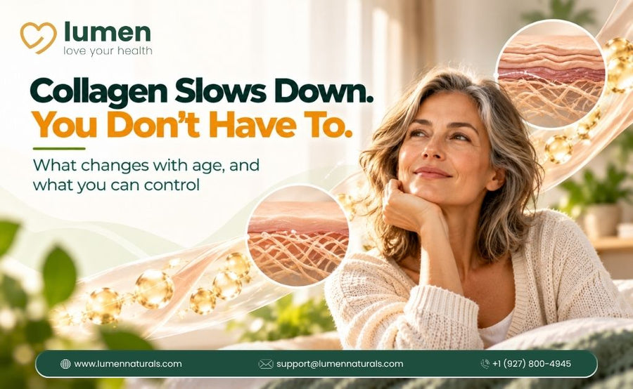 How to slow down collagen loss