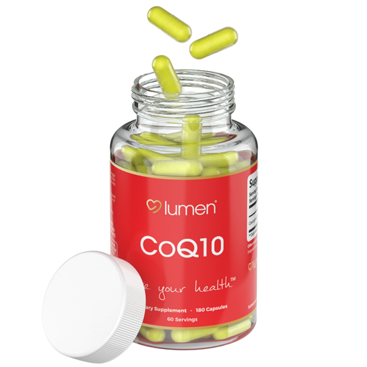 Lumen Naturals CoQ10 for Women – Coenzyme Q-10 600mg Per Serving – 180 Veggie Capsules – 60 Servings – Made with Quality Ingredients – Non-GMO & Gluten-Free