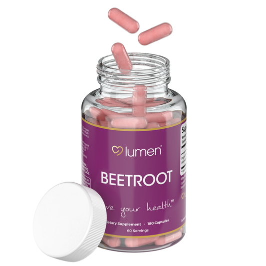 Beetroot for Women – 1950mg Per Serving – 180 Capsules – 60 Servings – Made with Natural Beetroot Powder – Non-GMO, Gluten-Free, and Easy to Take Daily