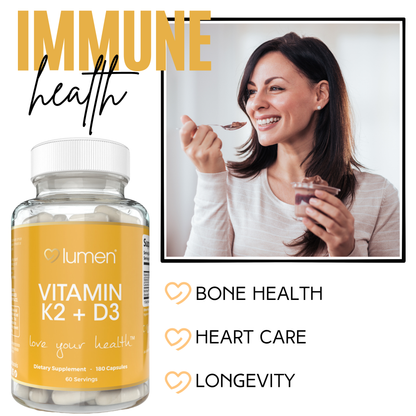 Vitamin K2+D3 180ct