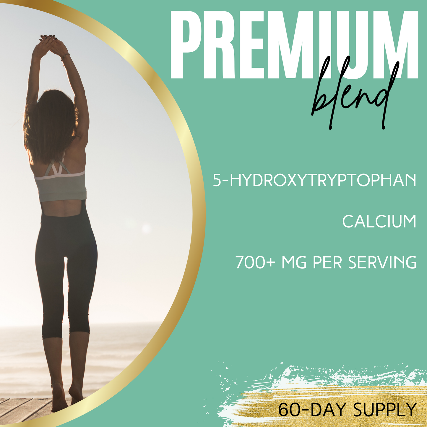 Lumen Naturals 5-HTP for Women – 700mg Per Serving with Calcium – Supports Mood, Sleep & Relaxation – 180 Capsules – 60 Servings – Non-GMO & Gluten-Free
