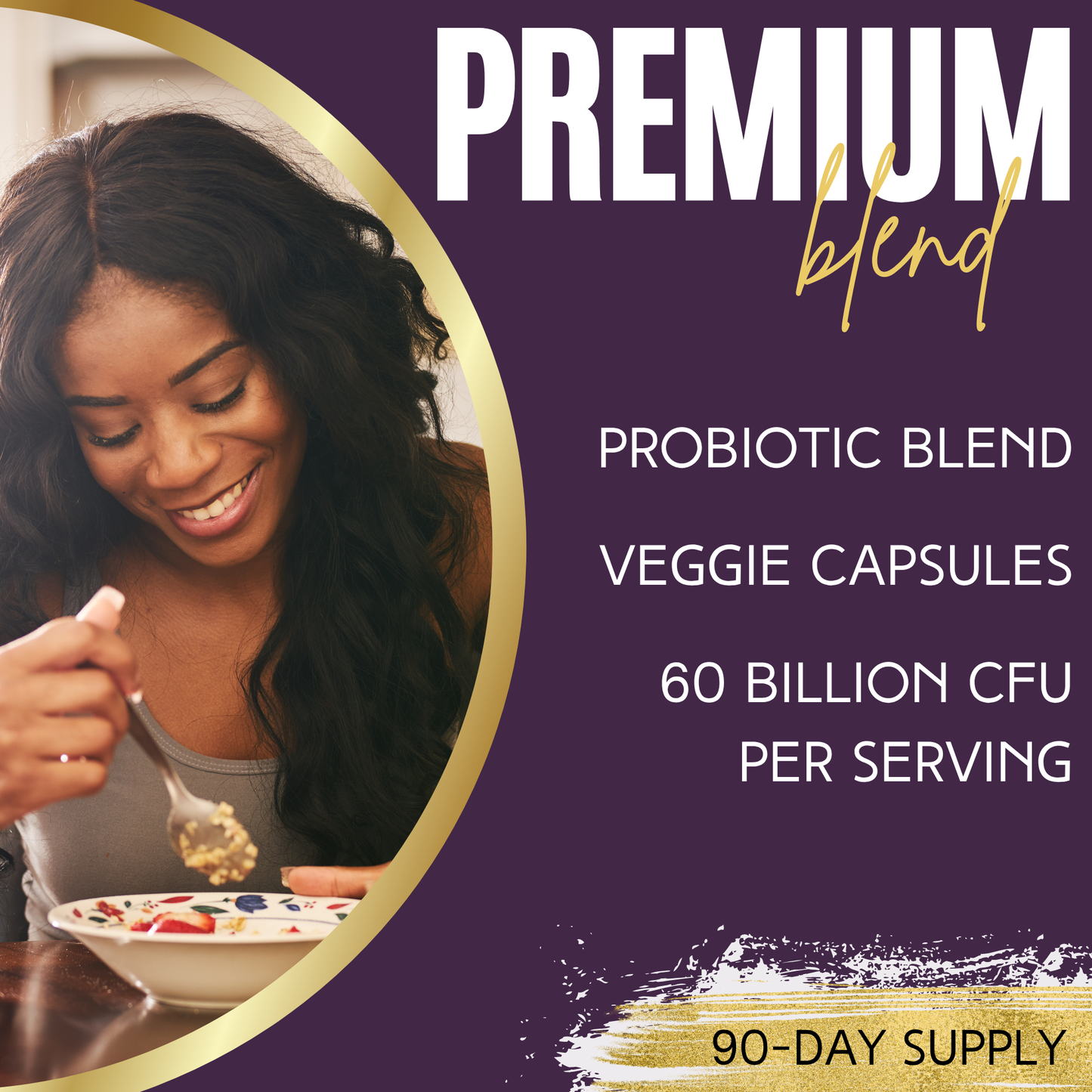 Lumen Naturals Probiotic 60 Billion CFU for Women Digestive with Maktrek Technology - 180 Count - 90 Servings