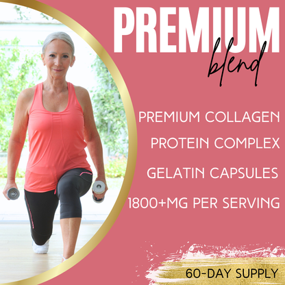 Lumen Naturals Multi Collagen 1800mg Complex for Women – Beauty & Protein Support – 180 Capsules – Multi-Type Collagen Blend – Non-GMO, Gluten-Free Formula