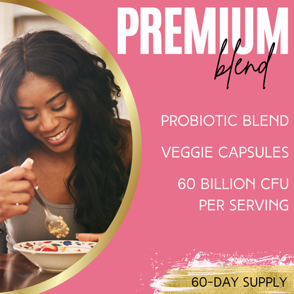 Lumen Naturals Probiotic 60 Billion CFU for Women Digestive with Maktrek Technology - 180 Count