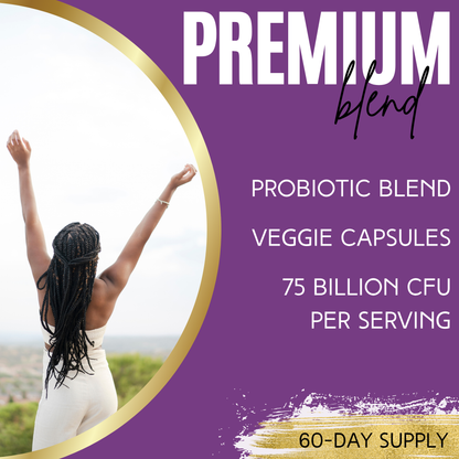 Lumen Naturals Women's Probiotic 75 Billion CFU - Multiple Strains - Maktrek Technology - 180 Count - 60 Servings