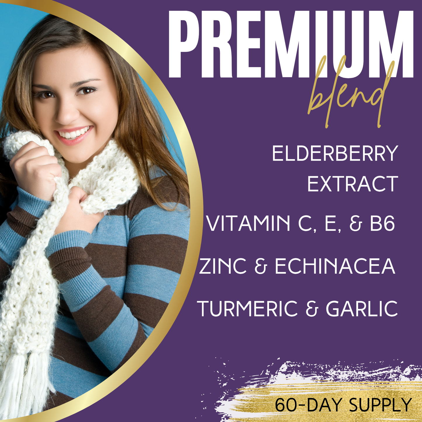 Lumen Naturals Immune Support for Women – With Elderberry, Zinc, Vitamins E, C & B6 – 180 Capsules – 60 Servings – Non-GMO, Gluten-Free, and Vegan-Friendly