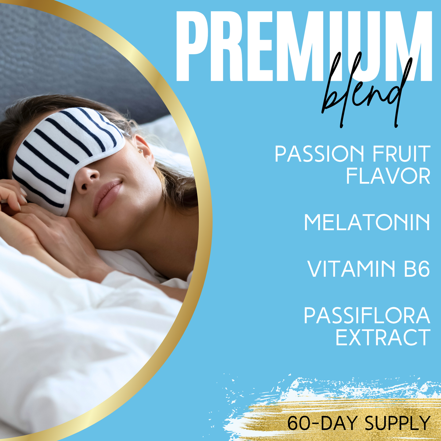 Lumen Naturals Sleep Gummies For Women - Melatonin Gummies - Vitmain B6 - Passion Fruit Flavor - 120 Count - 60 Servings