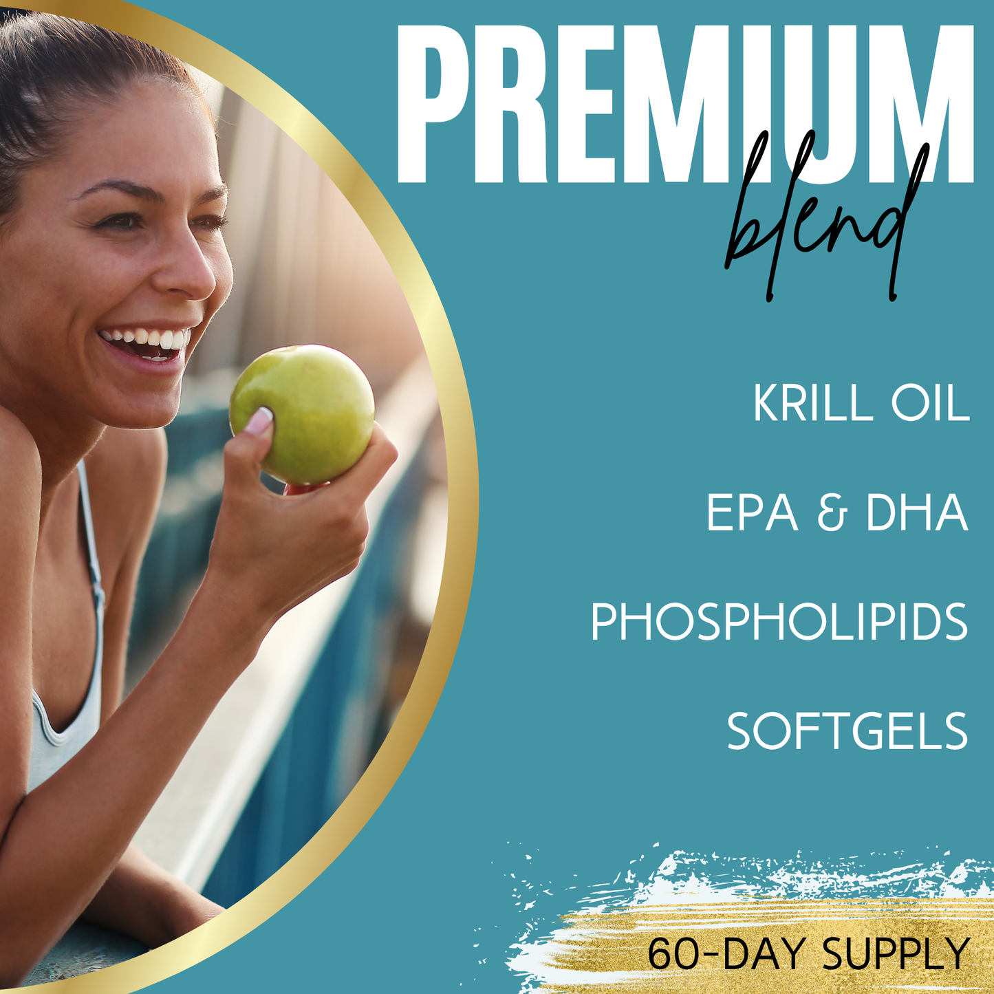 Lumen Naturals Krill Oil for Women - EPA, DHA, Phospholipids - Softgels - 180 Count - 60 Servings