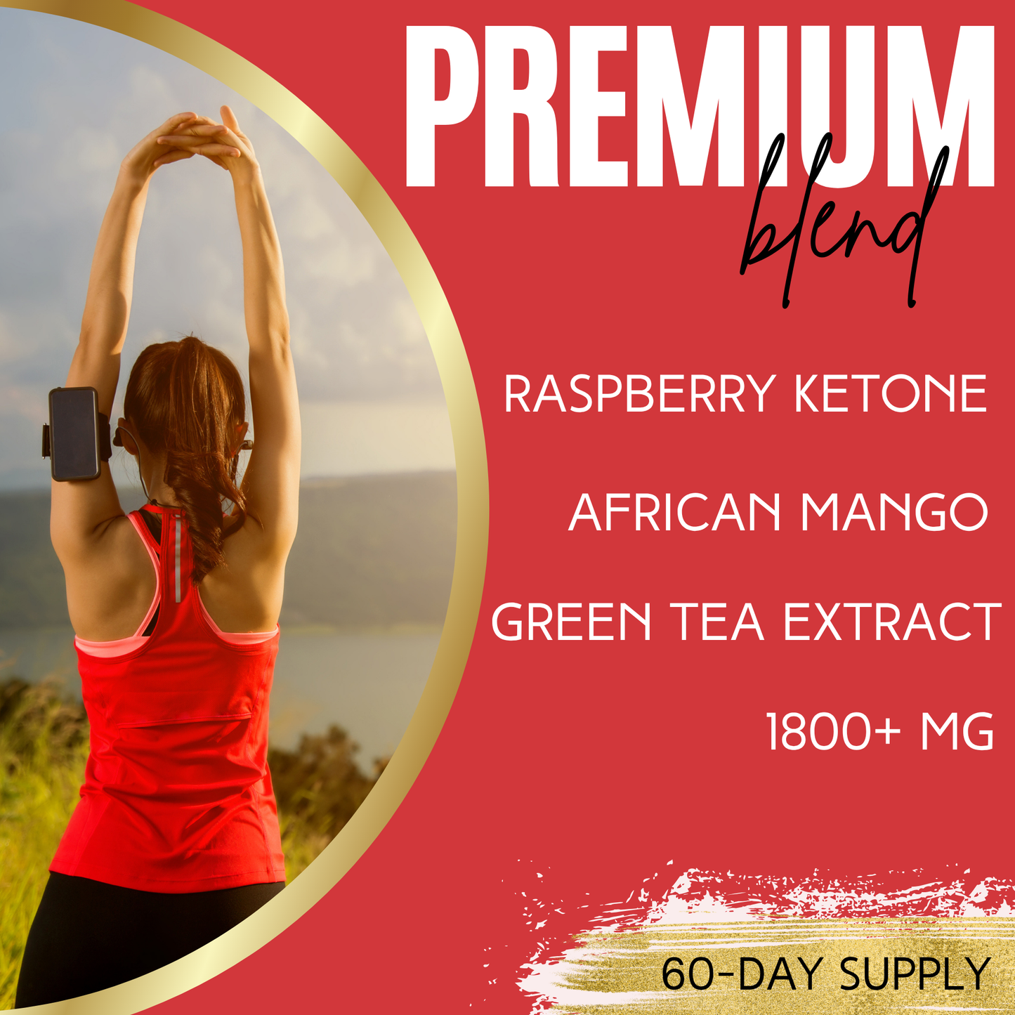 Lumen Naturals Raspberry Ketone for Women - Raspberry Ketone, African Mango 1800mg Per Serving - 180 Capsules - 60 Servings