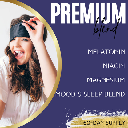 Lumen Naturals SkinnyDream Supplement for Women - Night Blend, Vitamin C, Niacin, Magnesium, Melatonin - 180 Capsules - 60 Servings