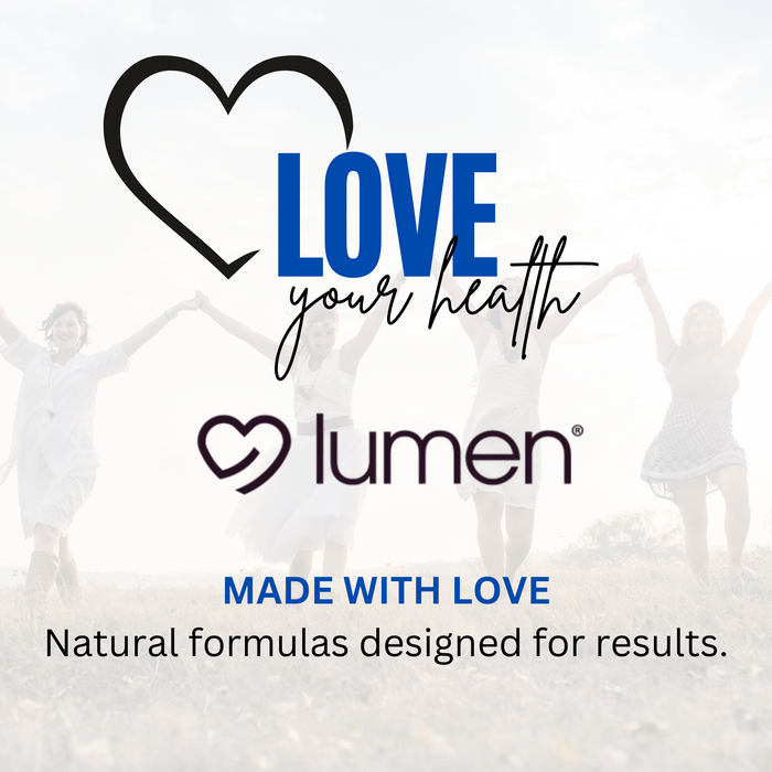 Lumen Naturals Focus Neuro Brain Supplement for Women - Vitamin C, D, E, B6, Riboflavin, Biotin, Zinc - 180 Capsules - 60 Servings