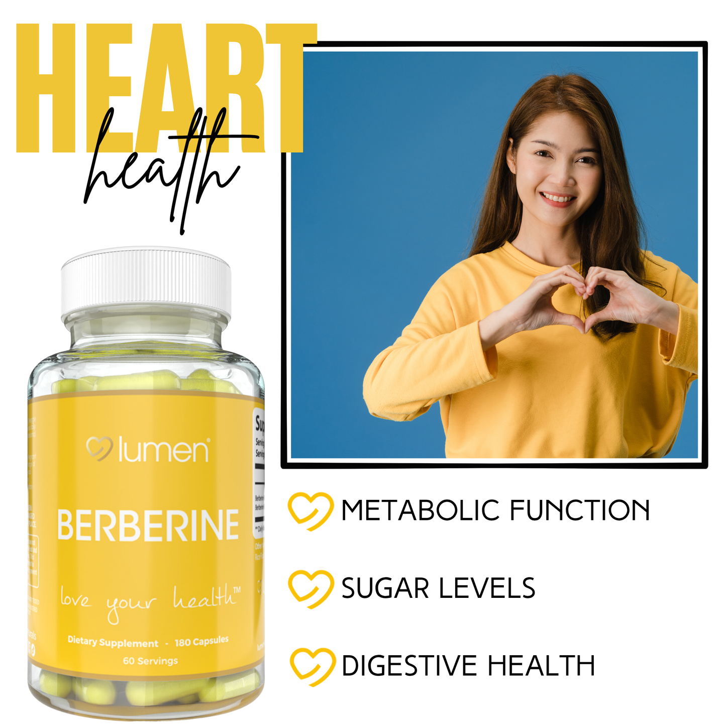 Berberine HCL 600mg