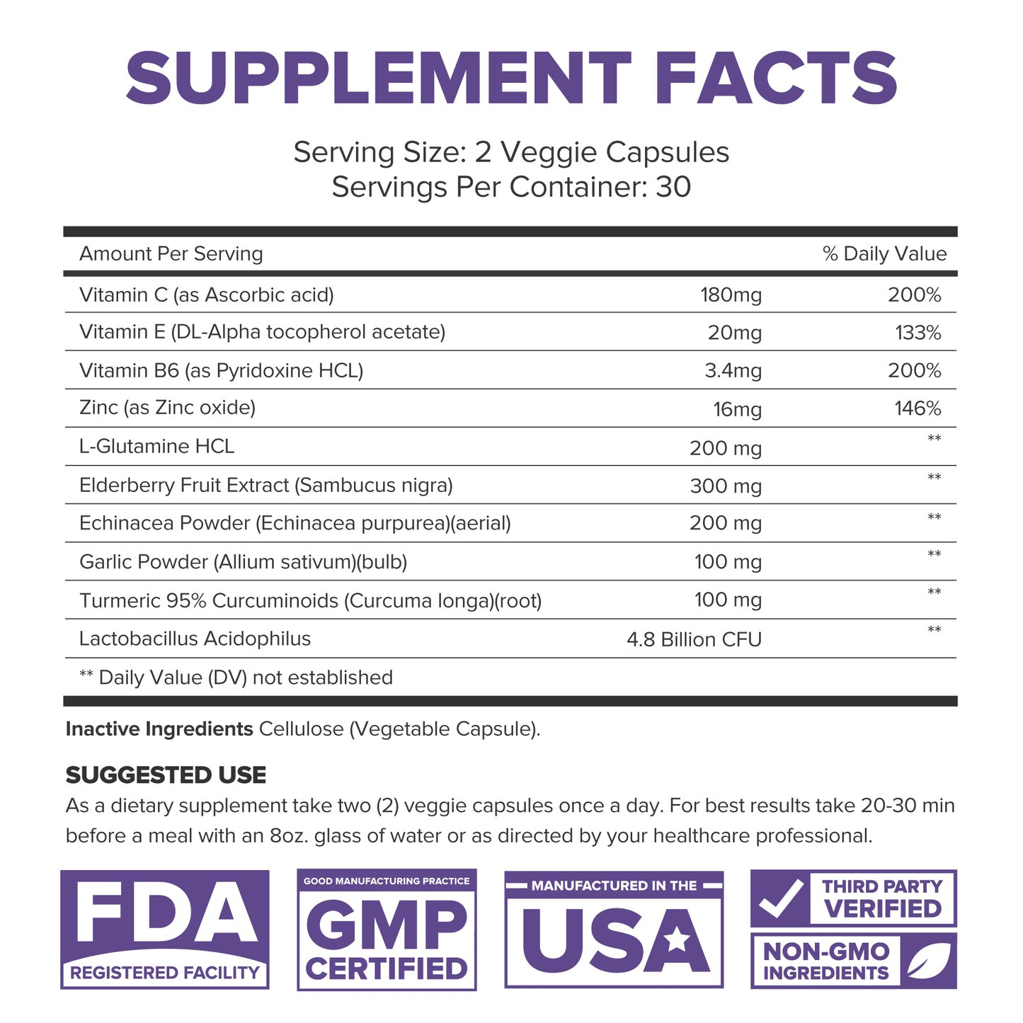 Immune Support 180ct