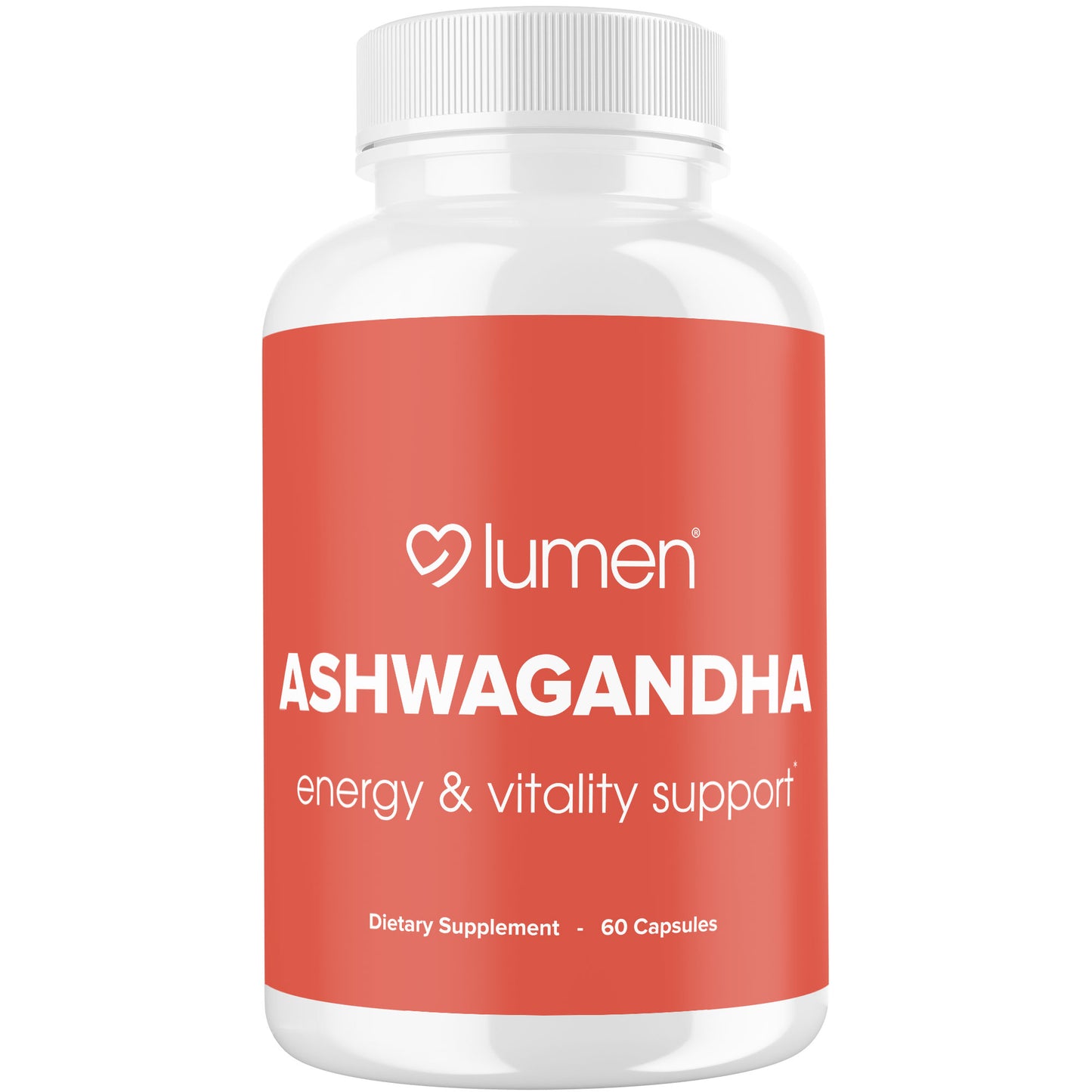 Ashwagandha with Black Pepper 60 Count - Energy & Vitality Support
