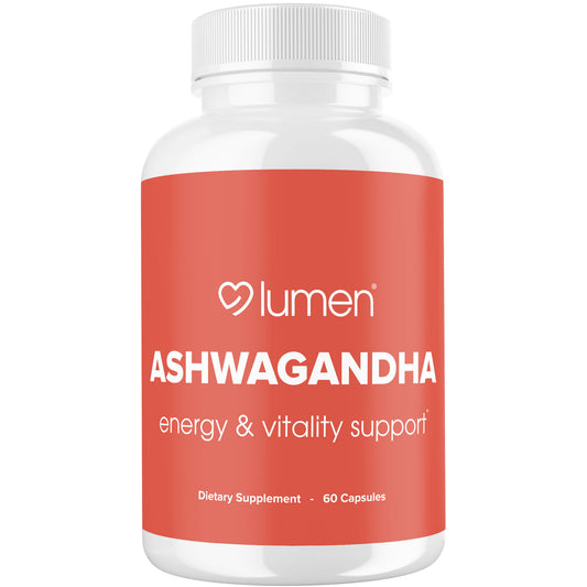 Ashwagandha with Black Pepper 60 Count - Energy & Vitality Support