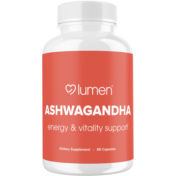 Ashwagandha with Black Pepper 60 Count - Energy & Vitality Support