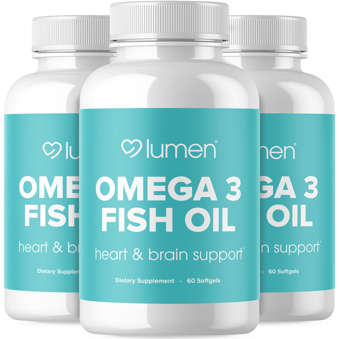 Lumen® Omega 3 Fish Oil - 3 Pack Special Offer