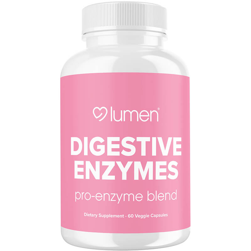 Digestive Enzymes - Powerful Enzyme Blend with Probiotics for Improved Digestive Health - 60ct