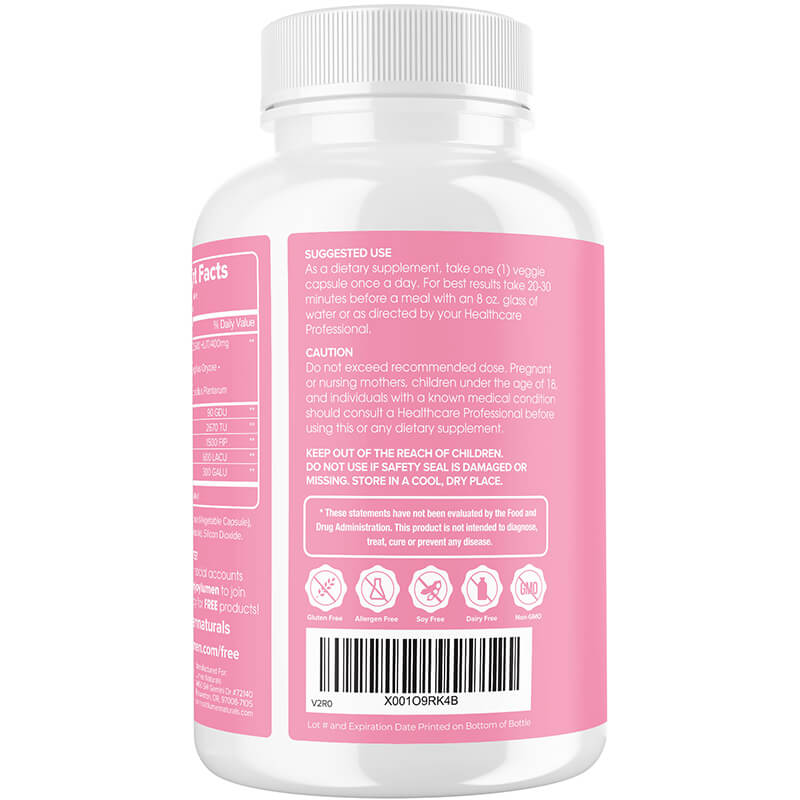 Digestive Enzymes 60 Count - Pro-Enzyme Blend