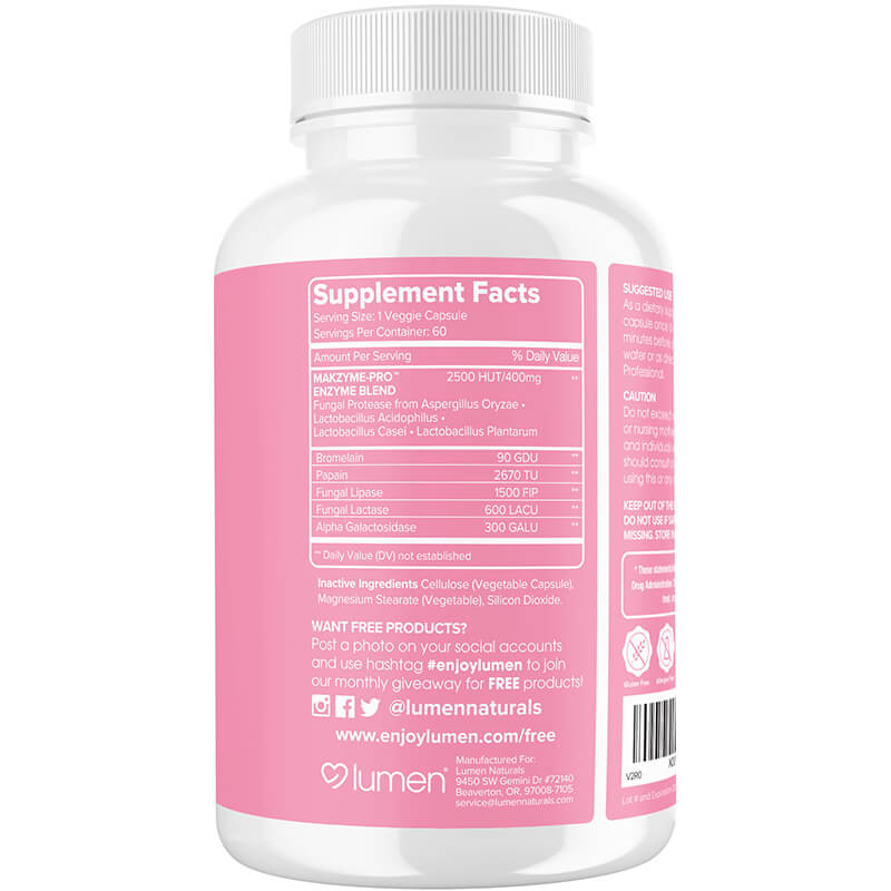 Digestive Enzymes 60 Count - Pro-Enzyme Blend