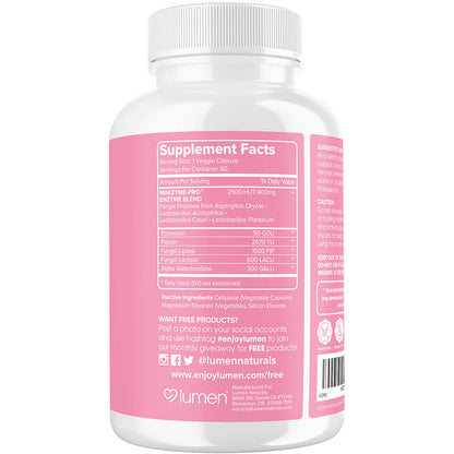 Digestive Enzymes 60 Count - Pro-Enzyme Blend