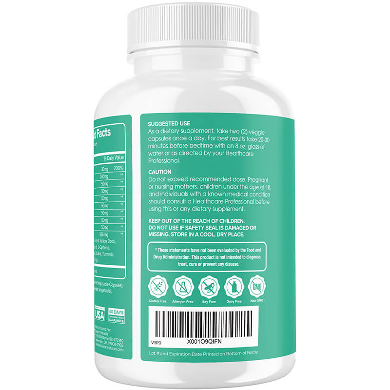 Liver Support 60 Count - Detoxifying Cleanse