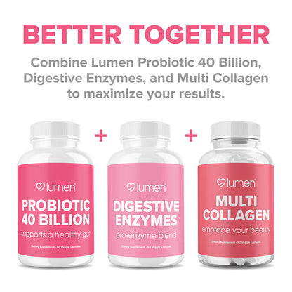 Probiotic 40 Billion 60 Count - Supports a Healthy Gut