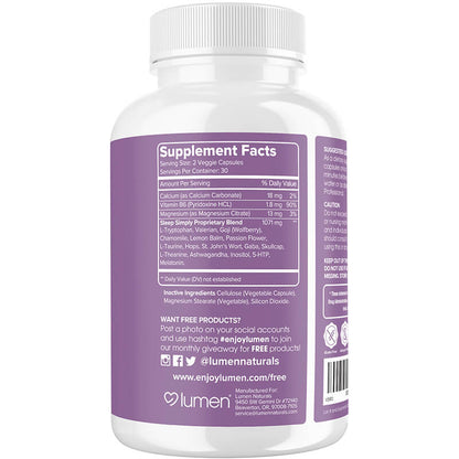 Sleep Simply - Natural Sleep Aid
