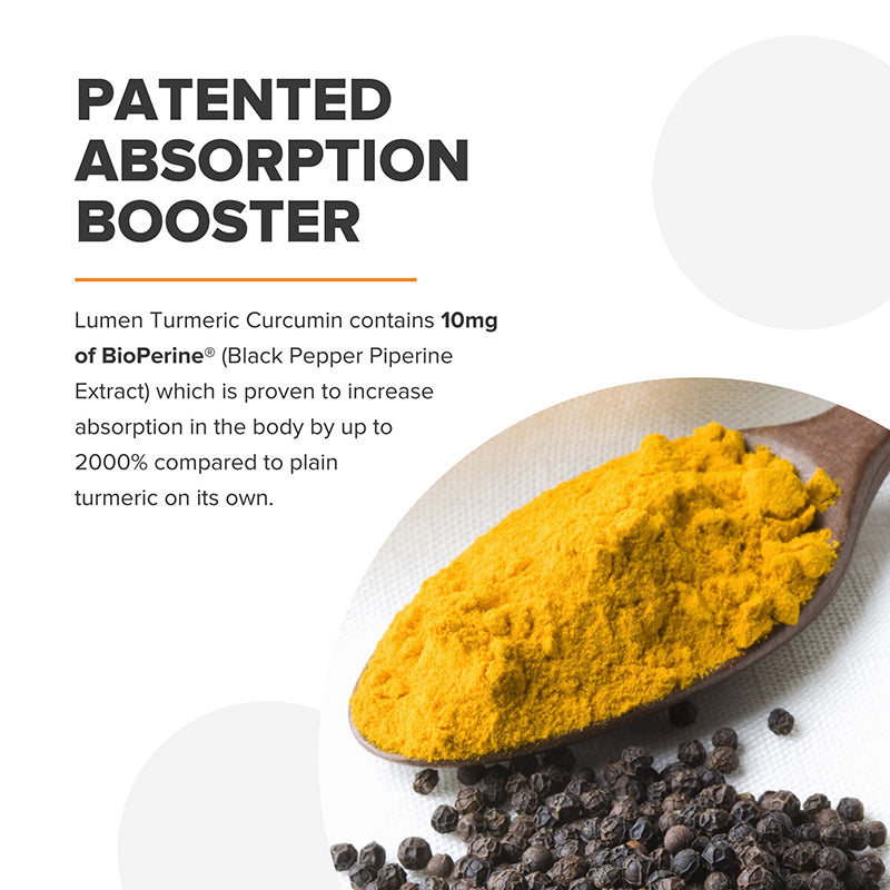 Turmeric Curcumin with BioPerine® - Organic Joint & Mobility Support - 1 Month Supply